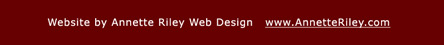 Website by Annette Riley Web Design