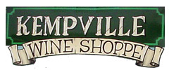Kempville Wine Shoppe sign